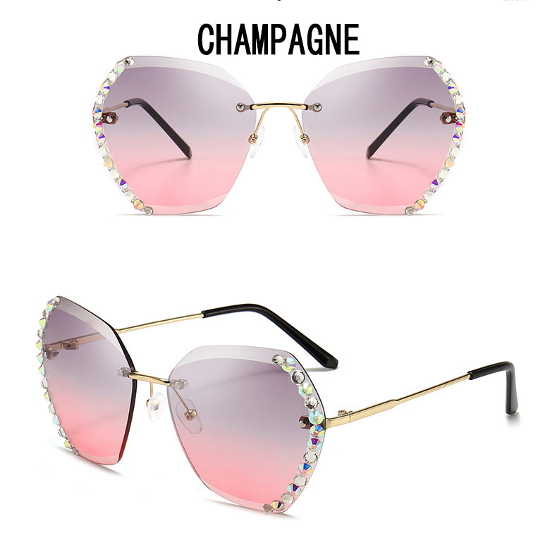 Diamond Hexagonal Sunglasses  polarized sunglasses