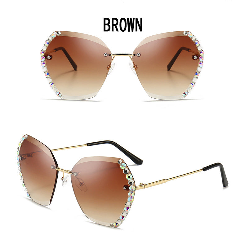 Diamond Hexagonal Sunglasses  polarized sunglasses