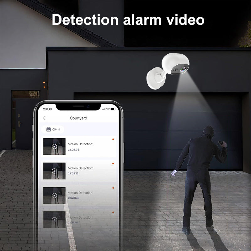 Intercom Camera Wireless Wifi Camera With Sensori Night Vision