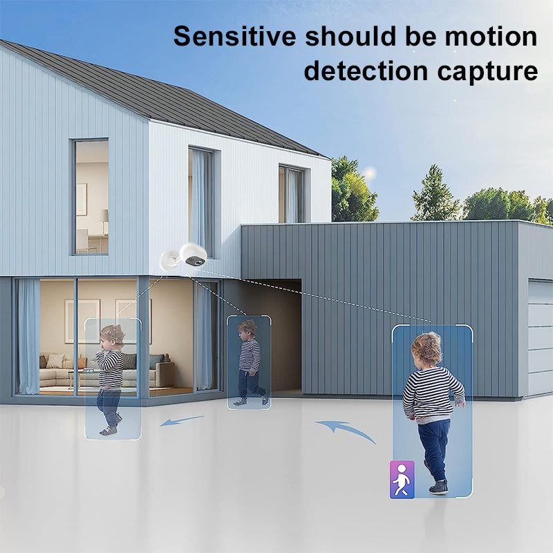 Intercom Camera Wireless Wifi Camera With Sensori Night Vision