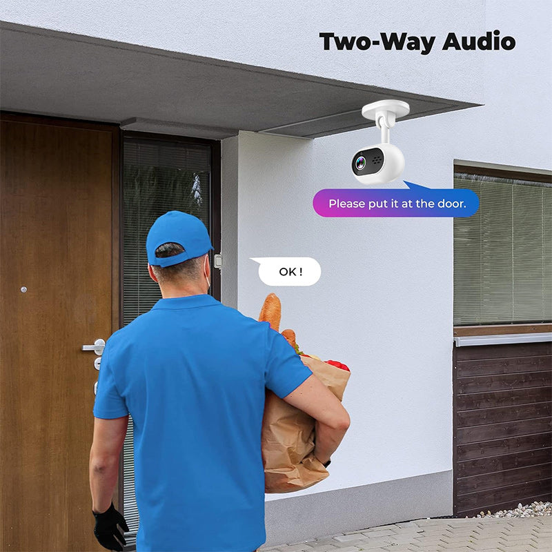 Intercom Camera Wireless Wifi Camera With Sensori Night Vision