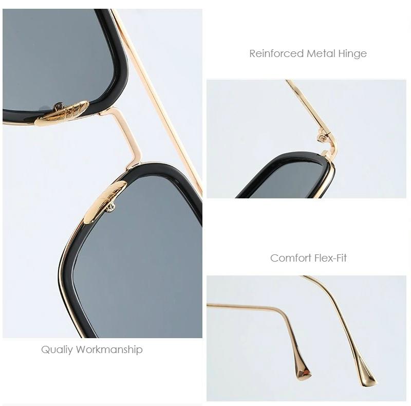 Avengers Infinity War End Game Tony Stark Sunglasses Iron Man Tribute