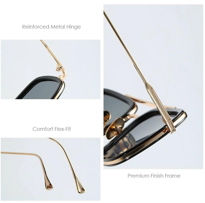 Avengers Infinity War End Game Tony Stark Sunglasses Iron Man Tribute