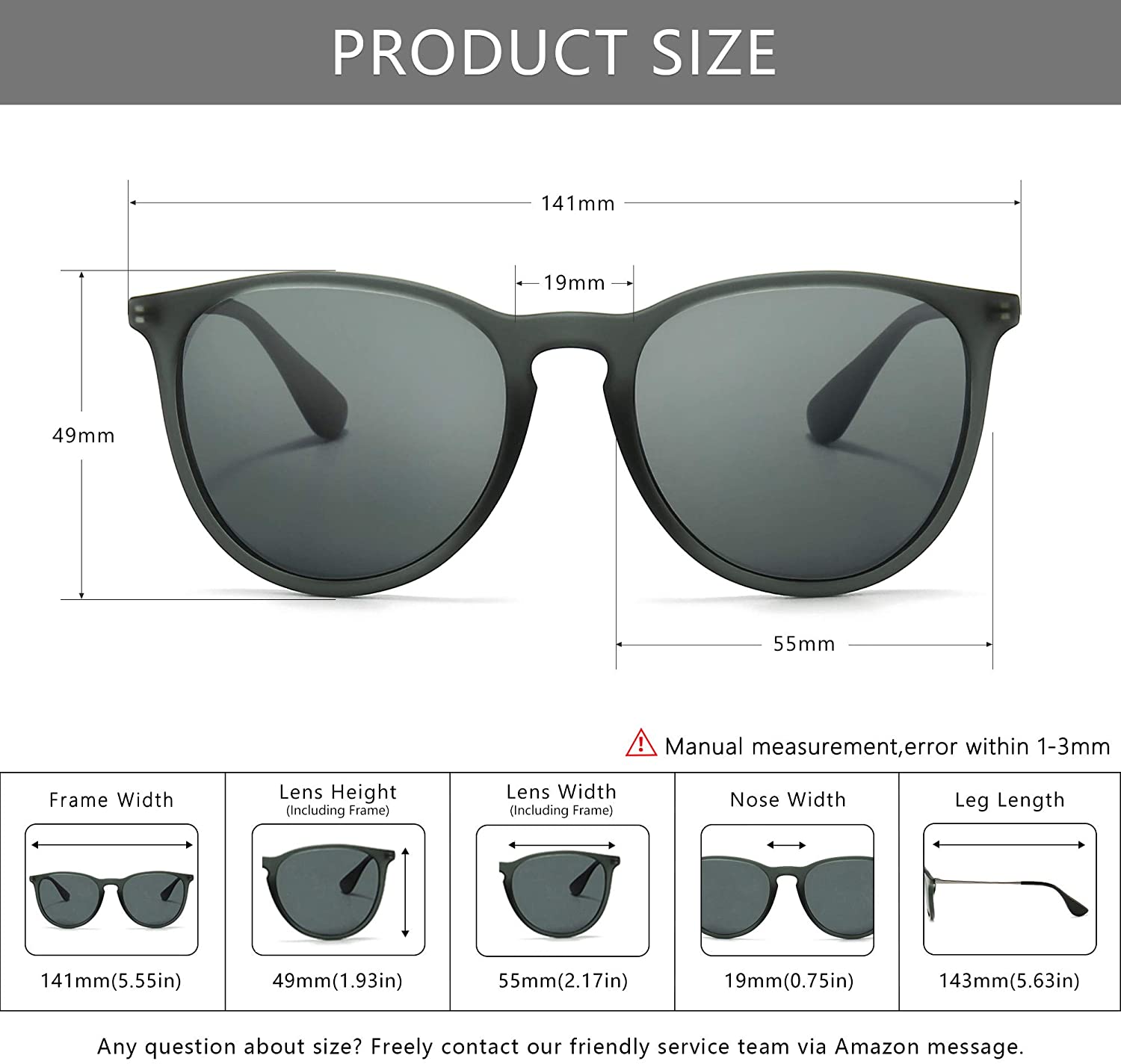 Vintage Round Sunglasses for Women Men Classic Retro Designer Style