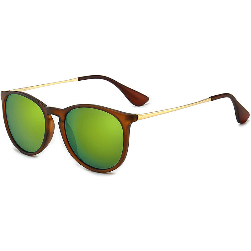 Vintage Round Sunglasses for Women Men Classic Retro Designer Style